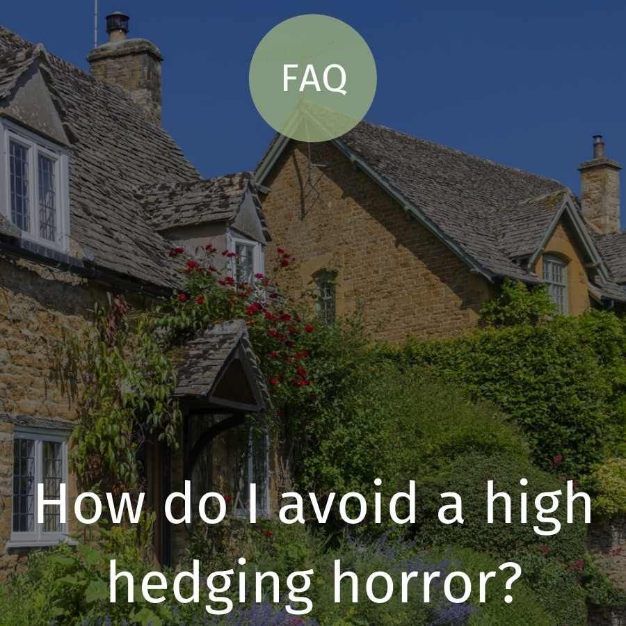 How To Avoid A High Hedging Horror
